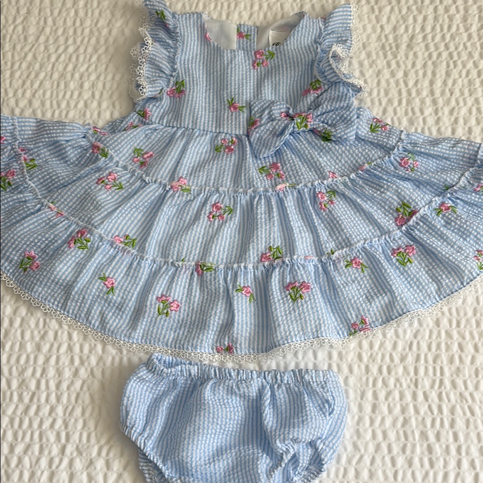 Rare Editions Blue And Pink Diaper Covers